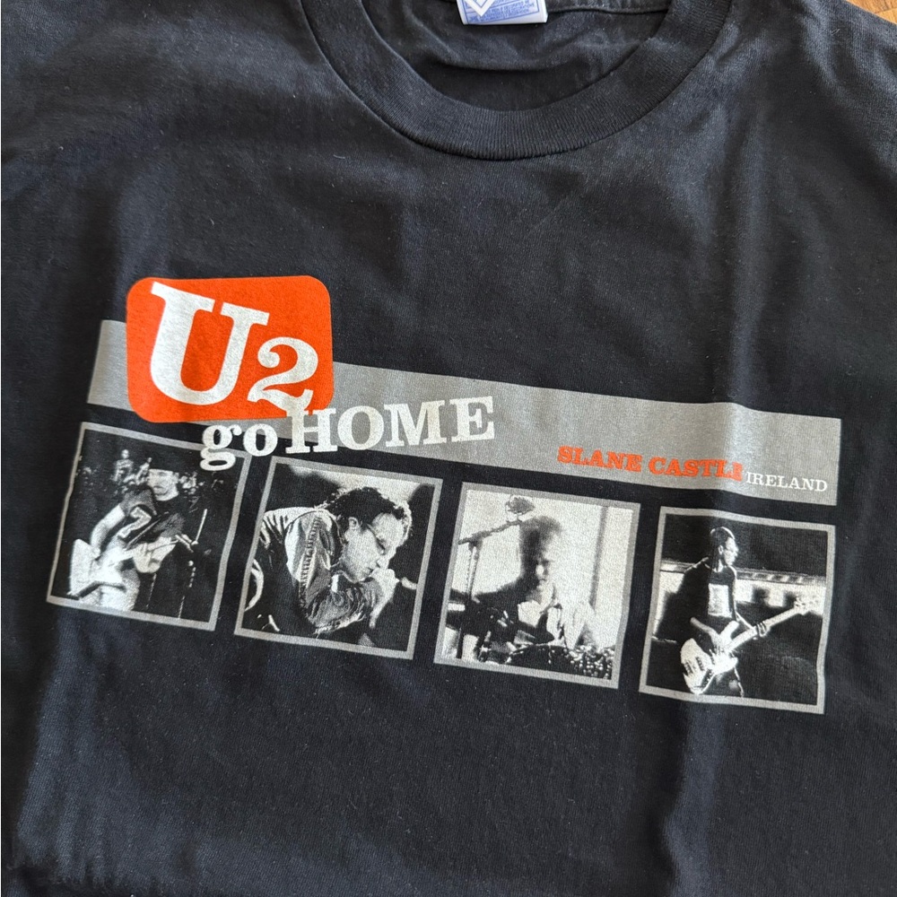 U2 Go Home Slane Castle show - promo U2.com members only gift t-shirt